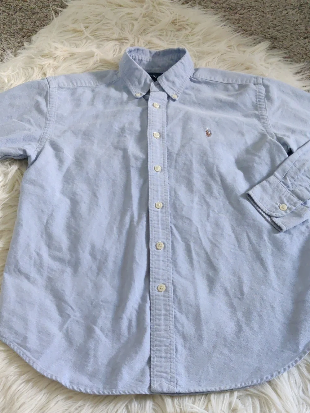 Ralph Lauren Oxford Cotton Button Down Shirt